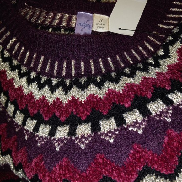 Fair Isle Pullover Sweater, NWT 🧾 - Picture 5 of 9